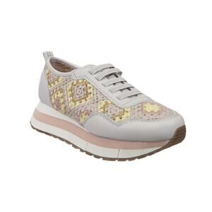 NEW NAKED FEET women's kinetic sneakers in patchwork
